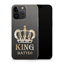 Lade das Bild in den Galerie-Viewer, handyhuelle personalisiert mit name, king handyhuelle iphone
